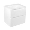 Купити Комплект Qtap Scorpio 605х585х460 White тумба підвісна + раковина урізна  QT1472TPВ6013060CW , QT1472TPВ6013060CW / SD00045090 , в категории Шафи під умивальник , от бренда Qtap  Інтернет-магазин сантехніки ✓ Кращі ціни на ринку ✓ Величезний вибір 