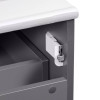 Купити Комплект Qtap Scorpio 710х585х460 Graphite тумба підвісна + раковина урізна QT1472TPВ7023070CG , QT1472TPВ7023070CG / SD00045093 , в категории Шафи під умивальник , от бренда Qtap  Інтернет-магазин сантехніки ✓ Кращі ціни на ринку ✓ Величезний вибі