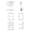 Купить Набор Qtap Tern 600х725х437 белый напольный + раковина урезная QT1771TNL6013060CW , QT1771TNL6013060CW / SD00045094 , в категории Шкафы под умывальник , от бренда Qtap  Интернет-магазин сантехники ✓ Лучшие цены на рынке ✓ Огромный выбор ✓ Гарантия 