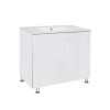 Купити Комплект Qtap Tern 800х725х437 White тумба підлогова + раковина урізна QT1771TNL8013080CW , QT1771TNL8013080CW / SD00045096 , в категории Шафи під умивальник , от бренда Qtap  Інтернет-магазин сантехніки ✓ Кращі ціни на ринку ✓ Величезний вибір ✓ Г