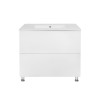 Купити Комплект Qtap Tern 800х725х437 White тумба підлогова + раковина урізна QT1771TNL8013080CW , QT1771TNL8013080CW / SD00045096 , в категории Шафи під умивальник , от бренда Qtap  Інтернет-магазин сантехніки ✓ Кращі ціни на ринку ✓ Величезний вибір ✓ Г
