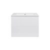 Купити Комплект Qtap Tern 700х580х437 White тумба підвісна + раковина урізна QT1772TPL7013070CW , QT1772TPL7013070CW / SD00045098 , в категории Шафи під умивальник , от бренда Qtap  Інтернет-магазин сантехніки ✓ Кращі ціни на ринку ✓ Величезний вибір ✓ Га