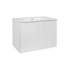 Купити Комплект Qtap Tern 800х580х437 White тумба підвісна + раковина урізна QT1772TPL8013080CW , QT1772TPL8013080CW / SD00045104 , в категории Шафи під умивальник , от бренда Qtap  Інтернет-магазин сантехніки ✓ Кращі ціни на ринку ✓ Величезний вибір ✓ Га