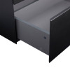 Купити Комплект Qtap Tern 700х725х437 Matt black тумба підлогова + раковина урізна QT1771TNL7023070CMB , QT1771TNL7023070CMB / SD00045107 , в категории Шафи під умивальник , от бренда Qtap  Інтернет-магазин сантехніки ✓ Кращі ціни на ринку ✓ Величезний ви