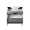 Купити Комплект Qtap Tern 700х725х437 Matt black тумба підлогова + раковина урізна QT1771TNL7023070CMB , QT1771TNL7023070CMB / SD00045107 , в категории Шафи під умивальник , от бренда Qtap  Інтернет-магазин сантехніки ✓ Кращі ціни на ринку ✓ Величезний ви