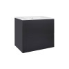 Купити Комплект Qtap Tern 700х580х437 Matt black тумба підвісна + раковина урізна QT1772TPL7023070CMB , QT1772TPL7023070CMB / SD00045108 , в категории Шафи під умивальник , от бренда Qtap  Інтернет-магазин сантехніки ✓ Кращі ціни на ринку ✓ Величезний виб