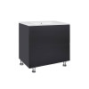Купити Комплект Qtap Tern 800х725х437 Matt black тумба підлогова + раковина урізна QT1771TNL8023080CMB , QT1771TNL8023080CMB / SD00045109 , в категории Шафи під умивальник , от бренда Qtap  Інтернет-магазин сантехніки ✓ Кращі ціни на ринку ✓ Величезний ви