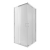 Купити Душова кабіна Qtap Taurus CRM1011SC6 100x100 см, скло Clear 6 мм, покриття CalcLess без піддона , TAUCRM1011SC6 / SD00045257 , в категории Душові кабіни , от бренда Qtap  Інтернет-магазин сантехніки ✓ Кращі ціни на ринку ✓ Величезний вибір ✓ Гарант