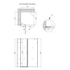 Купити Душова кабіна Qtap Capricorn BLA1099SC6 90x90 см, скло Clear 6 мм, покриття CalcLess без піддона , CAPBLA1099SC6 / SD00045261 , в категории Душові кабіни , от бренда Qtap  Інтернет-магазин сантехніки ✓ Кращі ціни на ринку ✓ Величезний вибір ✓ Гаран