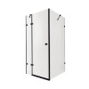 Купити Душова кабіна Qtap Capricorn BLA1099SC6 90x90 см, скло Clear 6 мм, покриття CalcLess без піддона , CAPBLA1099SC6 / SD00045261 , в категории Душові кабіни , от бренда Qtap  Інтернет-магазин сантехніки ✓ Кращі ціни на ринку ✓ Величезний вибір ✓ Гаран