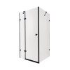 Купити Душова кабіна Qtap Capricorn BLA10128RC6 120x80 см, скло Clear 6 мм, покриття CalcLess без піддона , CAPBLA10128RC6 / SD00045262 , в категории Душові кабіни , от бренда Qtap  Інтернет-магазин сантехніки ✓ Кращі ціни на ринку ✓ Величезний вибір ✓ Га