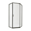 Купити Душова кабіна Qtap Scorpio BLA10115-AC6 100x100 см, скло Clear 6 мм, покриття CalcLess без піддона , SCOBLA10115AC6 / SD00045266 , в категории Душові кабіни , от бренда Qtap  Інтернет-магазин сантехніки ✓ Кращі ціни на ринку ✓ Величезний вибір ✓ Га