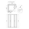 Купить Душевая кабина Qtap Pisces CRM107-9SP5 75-90x75-90 см, стекло Pear 5 мм без поддона , PISCRM1079SP5 / SD00045270 , в категории Душевые кабины , от бренда Qtap  Интернет-магазин сантехники ✓ Лучшие цены на рынке ✓ Огромный выбор ✓ Гарантия ✓ Заходит