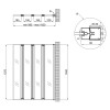 Купить Занавеска для ванны Qtap Gemini WHI40114RP6 стекло Pear 6 мм, 100x140 см , GEMWHI40114RP6 / SD00045278 , в категории Шторки в ванную , от бренда Qtap  Интернет-магазин сантехники ✓ Лучшие цены на рынке ✓ Огромный выбор ✓ Гарантия ✓ Заходите!
