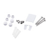 Купити Штора на ванну Qtap Gemini WHI401114RP4 скло Pear 4 мм, 110x140 см , GEMWHI401114RP4 / SD00045279 , в категории Шторки у ванну , от бренда Qtap  Інтернет-магазин сантехніки ✓ Кращі ціни на ринку ✓ Величезний вибір ✓ Гарантія ✓ Заходьте!