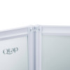 Купить Занавеска для ванны Qtap Gemini WHI401214RP4 стекло Pear 4 мм, 120x140 см , GEMWHI401214RP4 / SD00045281 , в категории Шторки в ванную , от бренда Qtap  Интернет-магазин сантехники ✓ Лучшие цены на рынке ✓ Огромный выбор ✓ Гарантия ✓ Заходите!