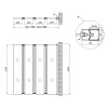 Купить Занавеска для ванны Qtap Gemini WHI401214RP6 стекло Pear 6 мм, 120x140 см , GEMWHI401214RP6 / SD00045282 , в категории Шторки в ванную , от бренда Qtap  Интернет-магазин сантехники ✓ Лучшие цены на рынке ✓ Огромный выбор ✓ Гарантия ✓ Заходите!
