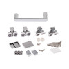 Купить Душевые двери в нишу Qtap Taurus CRM2012-13.C6 120-130x185 см, стекло Clear 6 мм, покрытие CalcLess , TAUCRM201213C6 / SD00045297 , в категории Душевые двери , от бренда Qtap  Интернет-магазин сантехники ✓ Лучшие цены на рынке ✓ Огромный выбор ✓ Га