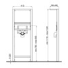 Купить Установка для раковины Qtap Nest QT0111705B , QT0111705B / SD00045669 , в категории Инсталляции , от бренда Qtap  Интернет-магазин сантехники ✓ Лучшие цены на рынке ✓ Огромный выбор ✓ Гарантия ✓ Заходите!