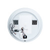 Купити Дзеркало Qtap Scorpio R590 з LED-підсвічуванням Touch, з антизапотіванням, з димером, рег. темп. кольору (3000-6500K) QT14782001W , QT14782001W / SD00045734 , в категории Дзеркала у ванну , от бренда Qtap  Інтернет-магазин сантехніки ✓ Кращі ціни н