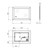Купить Зеркало Qtap Aries 700х500 с LED-подсветкой Touch, димер, рег. яркости Reverse QT037816015070W , QT037816015070W / SD00045737 , в категории Зеркала в ванную , от бренда Qtap  Интернет-магазин сантехники ✓ Лучшие цены на рынке ✓ Огромный выбор ✓ Гар