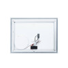 Купити Дзеркало Qtap Stork 800х600 з LED-підсвічуванням Touch, лінза, цифровий годинник, димер, рег. яскравості QT157814226080W , QT157814226080W / SD00045741 , в категории Дзеркала у ванну , от бренда Qtap  Інтернет-магазин сантехніки ✓ Кращі ціни на рин