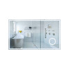 Купить Зеркало Qtap Stork 1200х700 с LED-подсветкой Touch, с линзой цифровые часы QT1578142270120W , QT1578142270120W / SD00045743 , в категории Зеркала в ванную , от бренда Qtap  Интернет-магазин сантехники ✓ Лучшие цены на рынке ✓ Огромный выбор ✓ Гаран