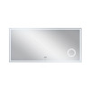 Купить Зеркало Qtap Stork 1400х700 с LED-подсветкой Touch, линза, цифровые часы, диммер, регулировка яркости QT1578142270140W , QT1578142270140W / SD00045744 , в категории Зеркала в ванную , от бренда Qtap  Интернет-магазин сантехники ✓ Лучшие цены на рын