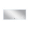 Купить Зеркало Qtap Stork 1400х700 с LED-подсветкой Touch, линза, цифровые часы, диммер, регулировка яркости QT1578142270140W , QT1578142270140W / SD00045744 , в категории Зеркала в ванную , от бренда Qtap  Интернет-магазин сантехники ✓ Лучшие цены на рын
