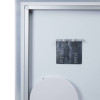 Купить Зеркало Qtap Stork 1400х700 с LED-подсветкой Touch, линза, цифровые часы, диммер, регулировка яркости QT1578142270140W , QT1578142270140W / SD00045744 , в категории Зеркала в ванную , от бренда Qtap  Интернет-магазин сантехники ✓ Лучшие цены на рын