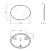 Купити Дзеркало Qtap Virgo 780х580 з LED-підсвічуванням Touch, димер, рег. яскравості QT18783502W , QT18783502W / SD00045746 , в категории Дзеркала у ванну , от бренда Qtap  Інтернет-магазин сантехніки ✓ Кращі ціни на ринку ✓ Величезний вибір ✓ Гарантія ✓