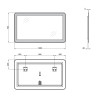 Купить Зеркало Qtap Swan 1200х700 с LED-подсветкой Touch, QT1678141470120W , QT1678141470120W / SD00045750 , в категории Зеркала в ванную , от бренда Qtap  Интернет-магазин сантехники ✓ Лучшие цены на рынке ✓ Огромный выбор ✓ Гарантия ✓ Заходите!