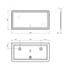 Купить Зеркало Qtap Swan 1400х700 с LED-подсветкой Touch, QT1678141470140W , QT1678141470140W / SD00045751 , в категории Зеркала в ванную , от бренда Qtap  Интернет-магазин сантехники ✓ Лучшие цены на рынке ✓ Огромный выбор ✓ Гарантия ✓ Заходите!