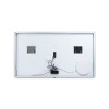 Купити Дзеркало Qtap Scorpio 1200х700 з LED-підсвічуванням Touch, лінза, цифровий годинник, димер, рег. яскравості QT14781004W , QT14781004W / SD00045752 , в категории Дзеркала у ванну , от бренда Qtap  Інтернет-магазин сантехніки ✓ Кращі ціни на ринку ✓ 