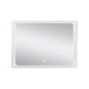 Купити Дзеркало Qtap Leo 1000х700 з LED-підсвічуванням Touch, димер, рег. яскравості QT1178141870100W , QT1178141870100W / SD00045754 , в категории Дзеркала у ванну , от бренда Qtap  Інтернет-магазин сантехніки ✓ Кращі ціни на ринку ✓ Величезний вибір ✓ Г
