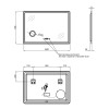 Купить Зеркало Qtap Crow 1000х700 с LED-подсветкой Touch, линза, цифровые часы, диммер, регулировка яркости QT0578141670100W , QT0578141670100W / SD00045756 , в категории Зеркала в ванную , от бренда Qtap  Интернет-магазин сантехники ✓ Лучшие цены на рынк