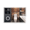 Купить Зеркало Qtap Crow 1000х700 с LED-подсветкой Touch, линза, цифровые часы, диммер, регулировка яркости QT0578141670100W , QT0578141670100W / SD00045756 , в категории Зеркала в ванную , от бренда Qtap  Интернет-магазин сантехники ✓ Лучшие цены на рынк