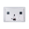 Купить Зеркало Qtap Crow 1000х700 с LED-подсветкой Touch, линза, цифровые часы, диммер, регулировка яркости QT0578141670100W , QT0578141670100W / SD00045756 , в категории Зеркала в ванную , от бренда Qtap  Интернет-магазин сантехники ✓ Лучшие цены на рынк