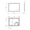 Купить Зеркало Qtap Tern 800х600 с LED-подсветкой Sensor, Reverse QT177814276080W , QT177814276080W / SD00045762 , в категории Зеркала в ванную , от бренда Qtap  Интернет-магазин сантехники ✓ Лучшие цены на рынке ✓ Огромный выбор ✓ Гарантия ✓ Заходите!