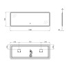 Купити Дзеркало Qtap Tern 1400x500 з LED-підсвічуванням Touch, QT1778142750140W , QT1778142750140W / SD00045763 , в категории Дзеркала у ванну , от бренда Qtap  Інтернет-магазин сантехніки ✓ Кращі ціни на ринку ✓ Величезний вибір ✓ Гарантія ✓ Заходьте!