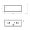 Купить Зеркало Qtap Tern 1400x500 с подсветкой LED Touch, Bluetooth QT1778142750140WB , QT1778142750140WB / SD00045764 , в категории Зеркала в ванную , от бренда Qtap  Интернет-магазин сантехники ✓ Лучшие цены на рынке ✓ Огромный выбор ✓ Гарантия ✓ Заходи