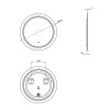 Купити Зеркало Qtap Jay R780 с LED-подсветкой QT0778250378W , QT0778250378W / SD00045771 , в категории Дзеркала у ванну , от бренда Qtap  Інтернет-магазин сантехніки ✓ Кращі ціни на ринку ✓ Величезний вибір ✓ Гарантія ✓ Заходьте!