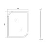 Купити Дзеркало Qtap Scorpio 550х695 Graphite QT147850702G , QT147850702G / SD00045792 , в категории Дзеркала у ванну , от бренда Qtap  Інтернет-магазин сантехніки ✓ Кращі ціни на ринку ✓ Величезний вибір ✓ Гарантія ✓ Заходьте!