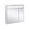 Купить Зеркальный шкаф Qtap Robin 800х730х145 White с LED-подсветкой QT1377ZP8001W , QT1377ZP8001W / SD00045853 , в категории Зеркала в ванную , от бренда Qtap  Интернет-магазин сантехники ✓ Лучшие цены на рынке ✓ Огромный выбор ✓ Гарантия ✓ Заходите!