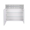 Купить Зеркальный шкаф Qtap Robin 800х730х145 White с LED-подсветкой QT1377ZP8001W , QT1377ZP8001W / SD00045853 , в категории Зеркала в ванную , от бренда Qtap  Интернет-магазин сантехники ✓ Лучшие цены на рынке ✓ Огромный выбор ✓ Гарантия ✓ Заходите!