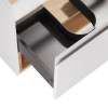 Купити Тумба підвісна Qtap Robin 600х580х437 White/Whitish oak QT1374TPВ6001WWO , QT1374TPВ6001WWO / SD00045857 , в категории Шафи під умивальник , от бренда Qtap  Інтернет-магазин сантехніки ✓ Кращі ціни на ринку ✓ Величезний вибір ✓ Гарантія ✓ Заходьте!