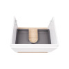 Купити Тумба підвісна Qtap Robin 600х580х437 White/Whitish oak QT1374TPВ6001WWO , QT1374TPВ6001WWO / SD00045857 , в категории Шафи під умивальник , от бренда Qtap  Інтернет-магазин сантехніки ✓ Кращі ціни на ринку ✓ Величезний вибір ✓ Гарантія ✓ Заходьте!