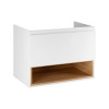 Купити Тумба підвісна Qtap Robin 700х580х437 White/Whitish oak QT1374TPВ7001WWO , QT1374TPВ7001WWO / SD00045858 , в категории Шафи під умивальник , от бренда Qtap  Інтернет-магазин сантехніки ✓ Кращі ціни на ринку ✓ Величезний вибір ✓ Гарантія ✓ Заходьте!