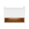 Купити Тумба підвісна Qtap Robin 700х580х437 White/Whitish oak QT1374TPВ7001WWO , QT1374TPВ7001WWO / SD00045858 , в категории Шафи під умивальник , от бренда Qtap  Інтернет-магазин сантехніки ✓ Кращі ціни на ринку ✓ Величезний вибір ✓ Гарантія ✓ Заходьте!