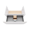 Купити Тумба підвісна Qtap Robin 700х580х437 White/Whitish oak QT1374TPВ7001WWO , QT1374TPВ7001WWO / SD00045858 , в категории Шафи під умивальник , от бренда Qtap  Інтернет-магазин сантехніки ✓ Кращі ціни на ринку ✓ Величезний вибір ✓ Гарантія ✓ Заходьте!
